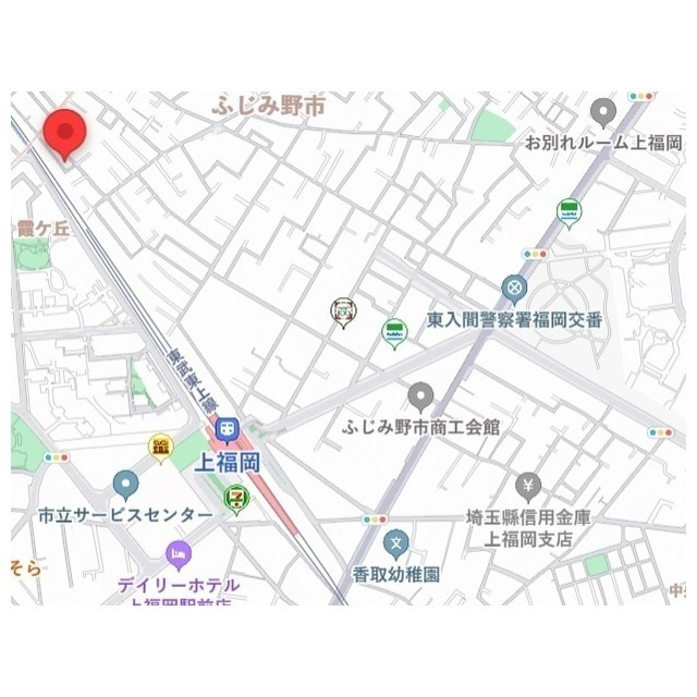 ふじみ野市北野1丁目貸戸建 1の地図