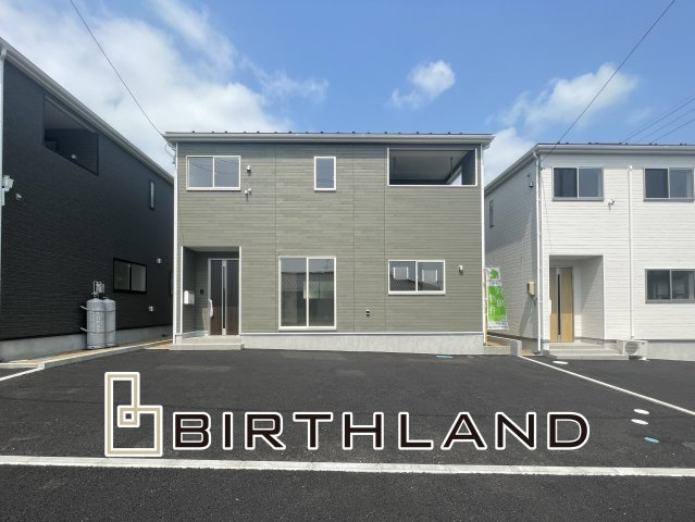 新築戸建・建売　伊達郡桑折町字北町　CRADLE GARDEN　全3棟の外観|＜2号棟＞ウォークインクローゼット完備！収納充実の地震に強い家！