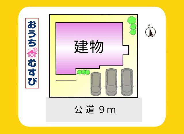 春日井市坂下町の区画図