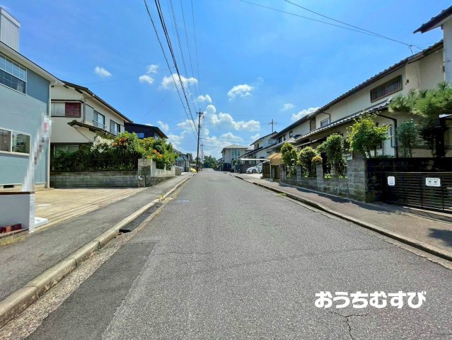 春日井市坂下町の前面道路含む現地写真