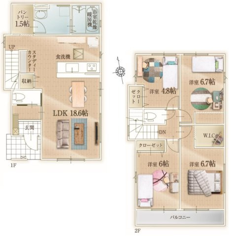 新築一戸建て　川越市大字山田