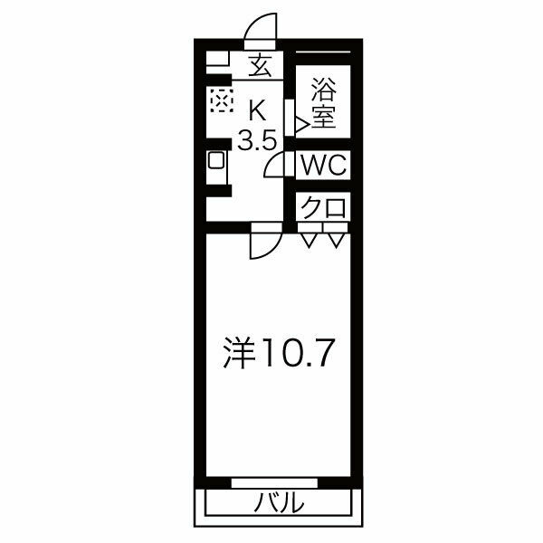 ロイヤルサルビア　　刈谷市近郊の賃貸ならクラスホーム刈谷店の間取り