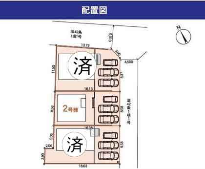 【区画図】 | 新築一戸建て「南足柄市福泉第4」