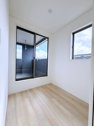 新築戸建・建売　郡山市富田町第19　CRADLE GARDEN　全8棟のその他|【サンルーム】洗濯物を干す→片付ける導線が短く、家事負担を軽減できる間取りです！