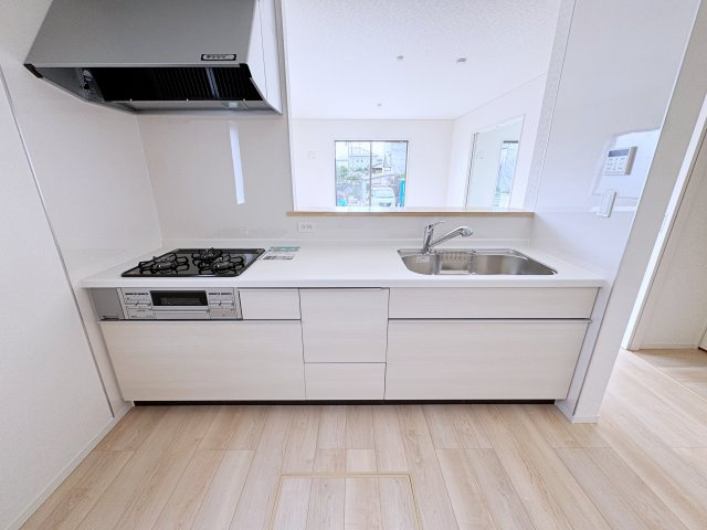 新築戸建・建売　郡山市富田町第19　CRADLE GARDEN　全8棟のキッチン