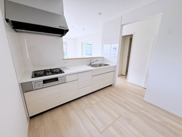 新築戸建・建売　郡山市富田町第19　CRADLE GARDEN　全8棟のキッチン