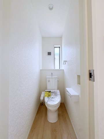 新築戸建・建売　郡山市富田町第19　CRADLE GARDEN　全8棟のトイレ