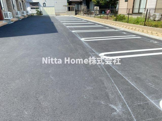 ベル　アンジュⅤの駐車場|駐車場は2台分の空きがあります◎