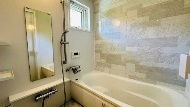 西軽井沢 追分エリア 断熱に優れた築浅中古戸建の浴室