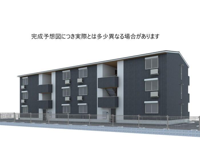 熊本市南区御幸西１丁目のアパートの外観