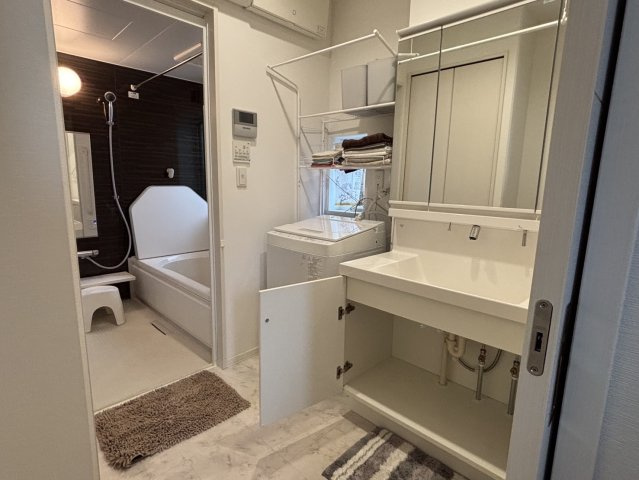 【洗面所】 | 笠間市鯉淵　積水ハイム施工　オール電化中古戸建