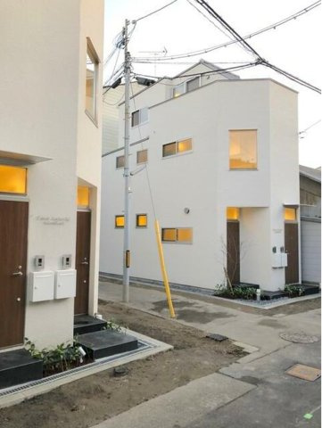 大阪市福島区海老江4丁目　2019年新築　1棟売りアパート　の外観