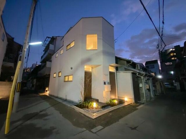 大阪市福島区海老江4丁目　2019年新築　1棟売りアパート　の外観