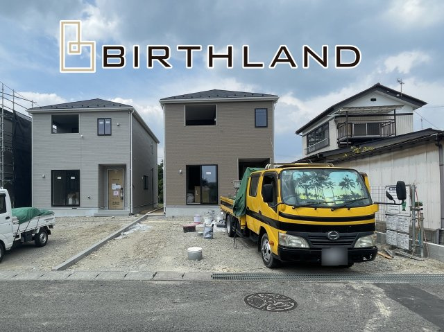 新築戸建・建売　二本松市竹田二丁目　CRADLE GARDEN　全5棟の外観|＜1号棟＞完成までは同仕様完成物件のご案内も可能です！お気軽にお問合せください♪