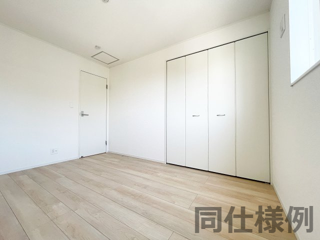 新築戸建・建売　二本松市竹田二丁目　CRADLE GARDEN　全5棟の洋室|同仕様