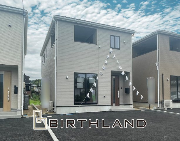 新築戸建・建売　二本松市竹田二丁目　CRADLE GARDEN　全5棟の外観|＜2号棟＞完成いたしました！いつでもご内覧いただけます！