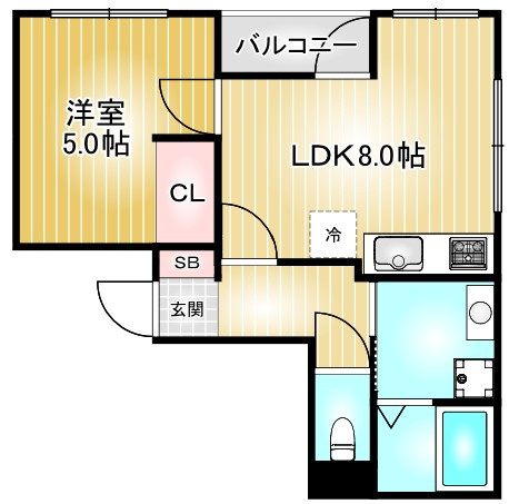 コンフォートシティⅡ｜名古屋市の賃貸ならMy賃貸の間取り|コンフォートシティⅡ