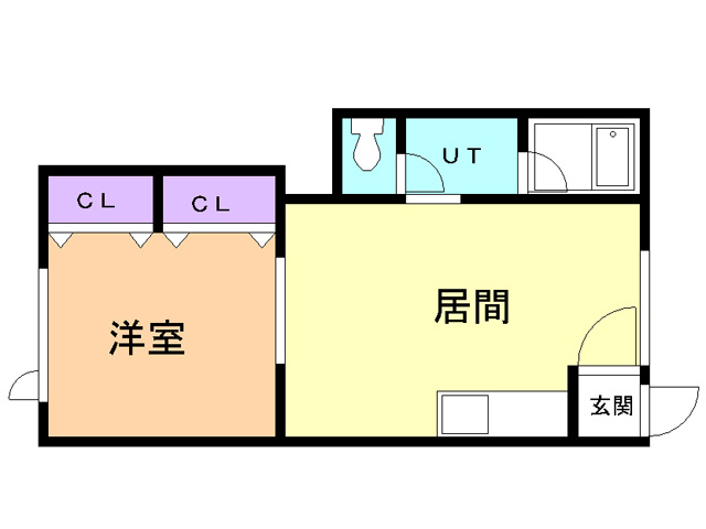 ハイツいとの間取り