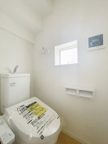 新築戸建・建売　二本松市竹田二丁目　CRADLE GARDEN　全5棟のトイレ