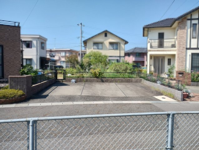 宇部市東岐波売土地の外観