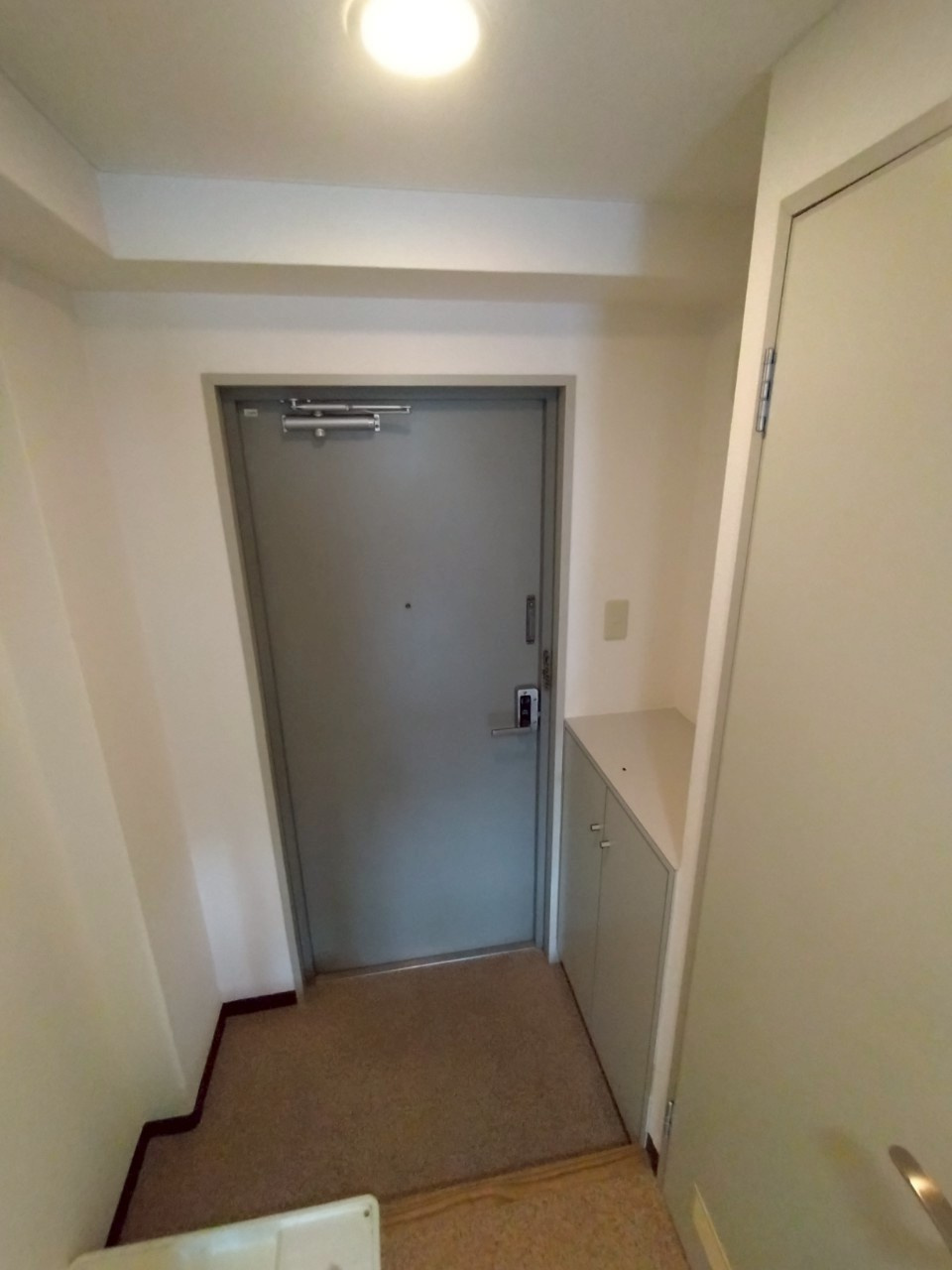 北園ハイツの玄関