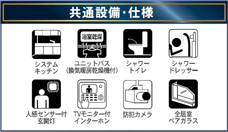 新築戸建・建売　二本松市竹田二丁目　CRADLE GARDEN　全5棟のその他