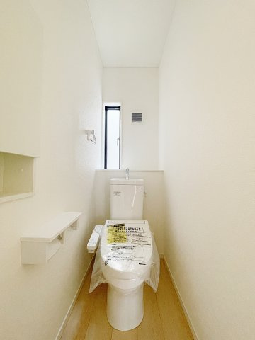 新築戸建・建売　二本松市竹田二丁目　CRADLE GARDEN　全5棟のトイレ