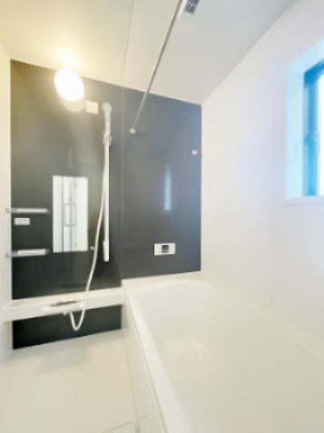 新築戸建・建売　二本松市竹田二丁目　CRADLE GARDEN　全5棟の浴室|浴室暖房乾燥機付きで雨の日の洗濯物も安心♪