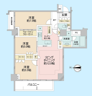 【間取り】 | オープンレジデンシア代々木ザ・ハウス