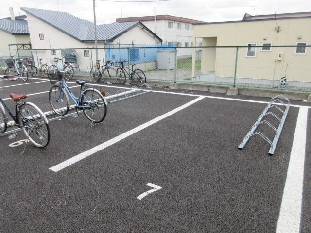 エスポワールの駐車場