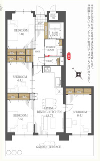 【間取り】 | ハウベストマンショングリーンヒル