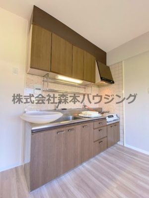 【キッチン】 | 　フリーディオ山之上 | キッチンでお料理をお楽しみください