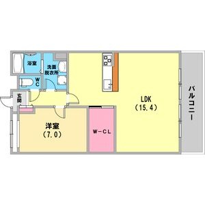 岡本パークマンションの間取り