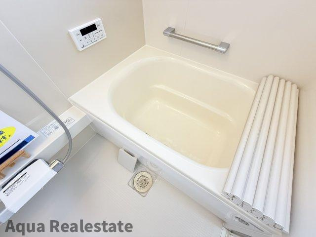 さぬき市志度　リノベ住宅の浴室|きれいなお風呂です