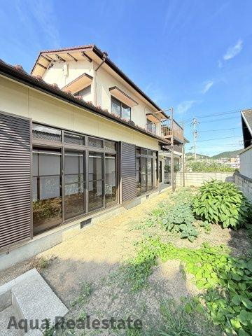 さぬき市志度　リノベ住宅の庭|お庭の付いた物件です