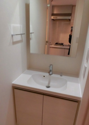 コンフォリア・リヴ碑文谷二丁目の洗面所