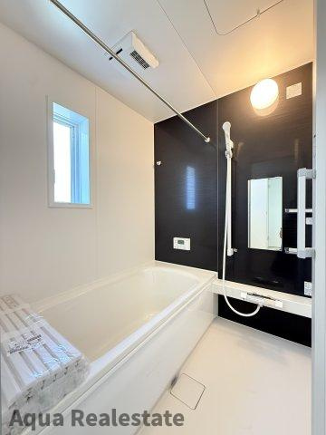 クレイドルガーデン宇多津町第三の浴室|日々の疲れを癒すお風呂付です