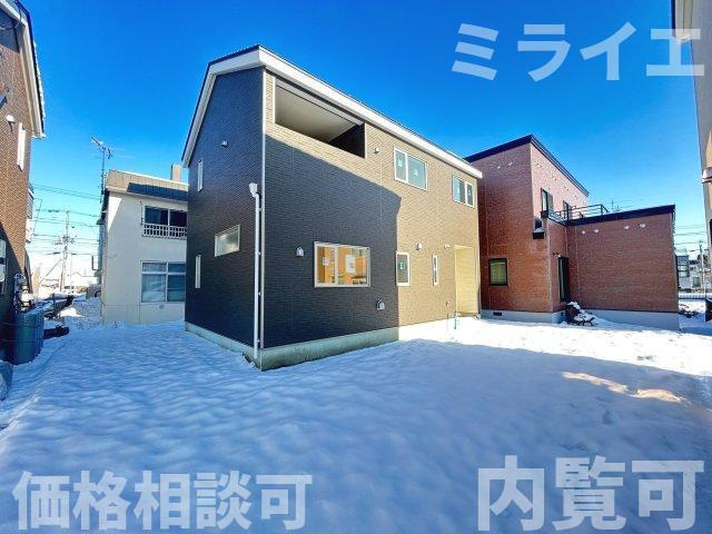 【新築戸建】札幌市北区新琴似7条15丁目2棟の庭