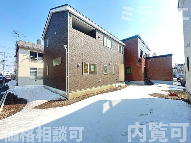 【新築戸建】札幌市北区新琴似7条15丁目2棟の庭