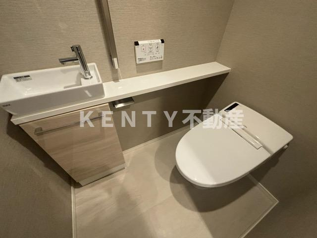 【トイレ】 | ディームス大井町 | 清潔感のあるトイレです