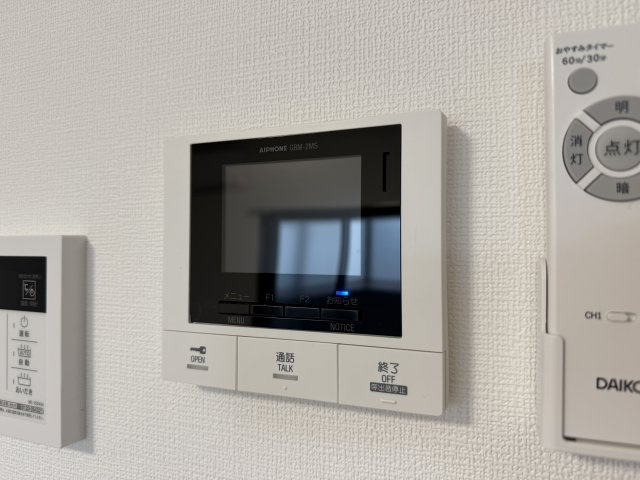 ティーズ岡上の町のセキュリティ