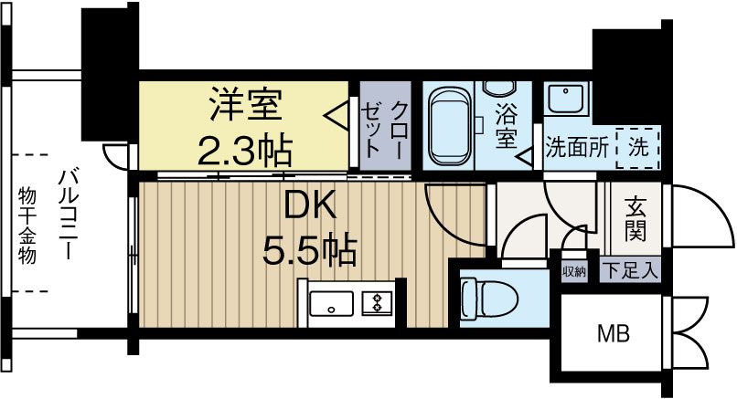 アルファシオ リエンソの間取り