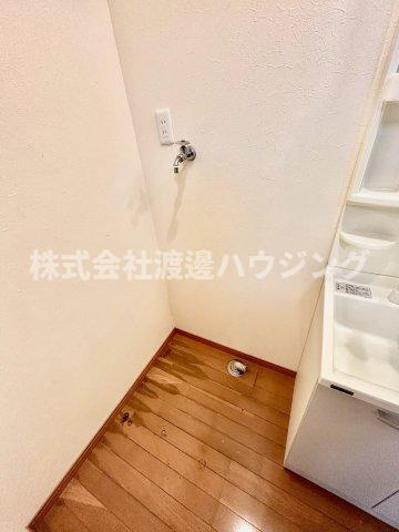 北田テラスハウスの設備|室内洗濯機置場