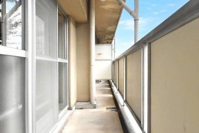 【バルコニー】 | ビレッジハウス作道2号棟 | ビレッジハウスの同一物件・同一タイプの間取りの写真です