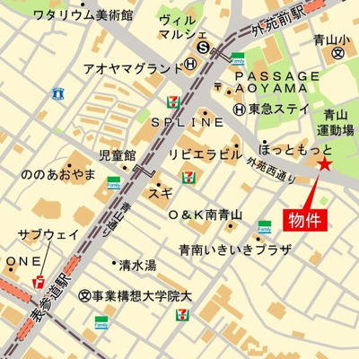 【地図】 | Ｌｅ　ＵｎＤｅｕｘ南青山