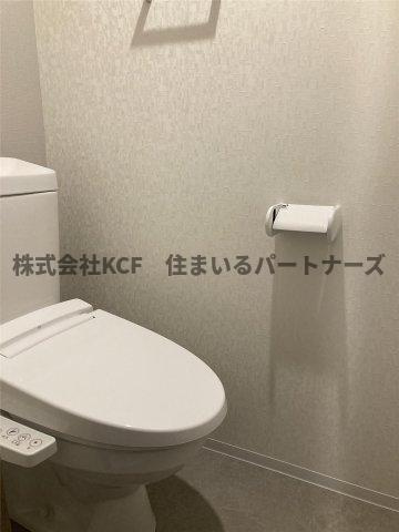 S-RESIDENCE久留米六ツ門abreastⅡのトイレ|シンプルで使いやすいトイレです