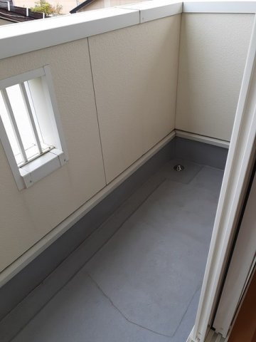 ボヌール　Ａのバルコニー