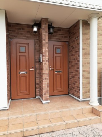 ボヌール　Ａのエントランス