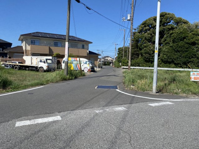 【前面道路含む現地写真】 | 高柳２丁目売地