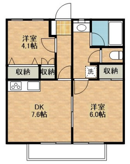 【間取り】 | みなみハイツ